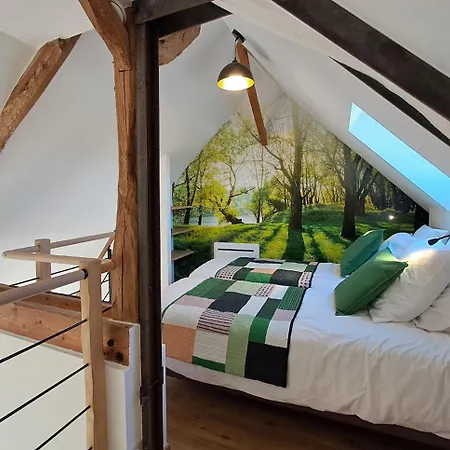 Appartement Le Petit Vert, Loft Convivial A La Campagne *
