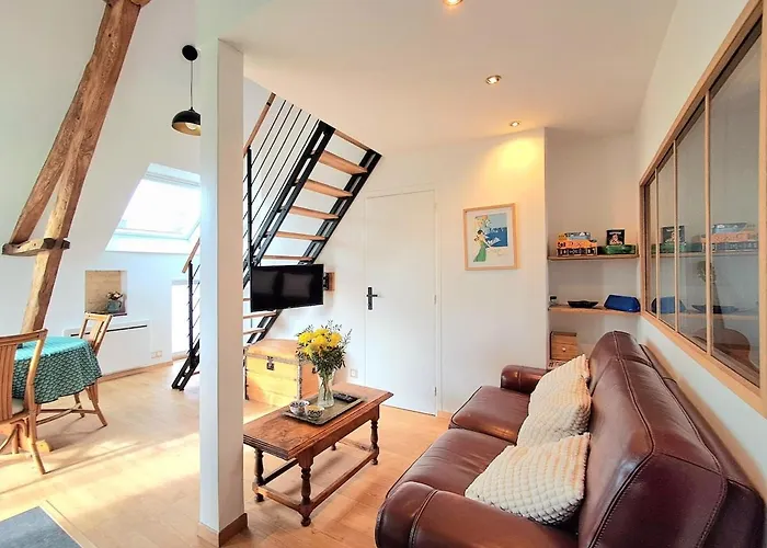 Apartment Le Petit Vert, Loft Convivial A La Campagne Barbery (Calvados)